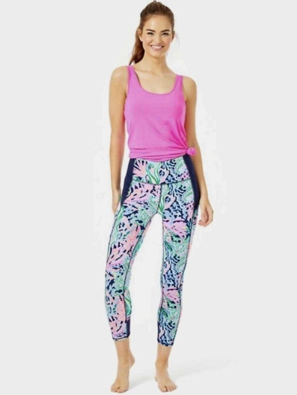 Lilly Pulitzer Luxletic Weekender High Rise Leggings Yoga Pants